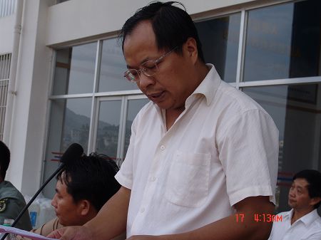 董大校副校长作总结